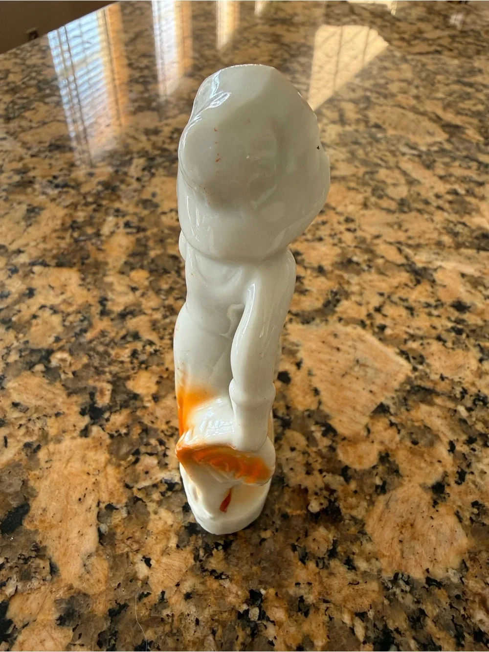 Vintage 1930’s - 1940’s Porcelain Bisque Art Deco Miniature Woman Figurine